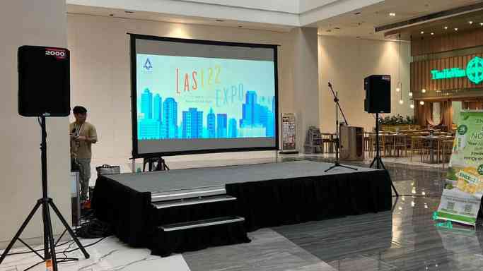 Rear Projection with Sound System Lights and Sounds For Special Events